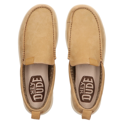 Wally Grip Herren Mokassins Tan