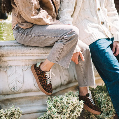 Aurea Damen Wildleder-Sneaker Leo