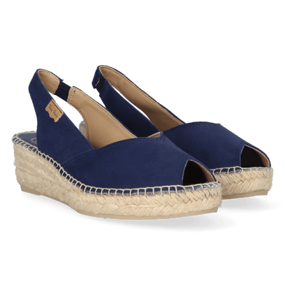 Bernia-A Damen Wildleder-Espadrilles Mari