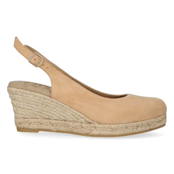 Bremen-5A Damen Espadrilles Beige Bremen-5A Damen Espadrilles Beige