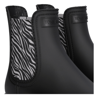 Clayton Damen Regenstiefel Zebra