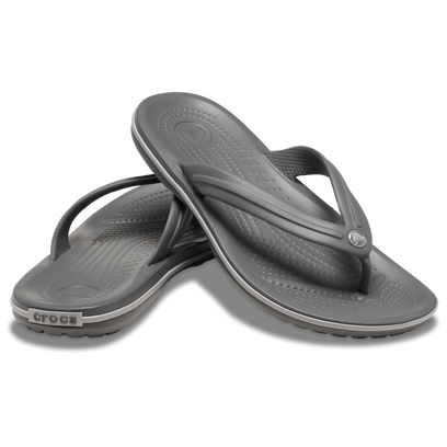 Crocband Flip Zehentrenner Slate Grey/Smoke