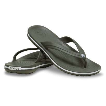 Crocband Flip Zehentrenner Dusty Olive