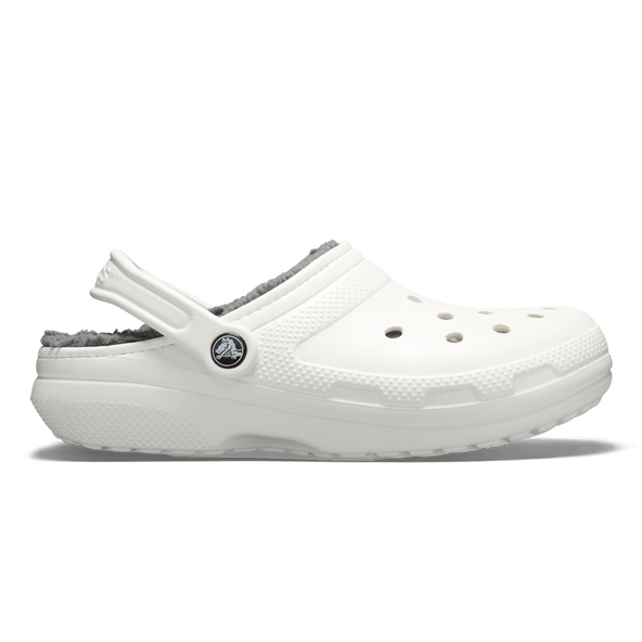 Classic Lined Clog White/Grey Classic Lined Clog White/Grey
