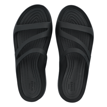 Swiftwater Damen Badesandalen Black/Black