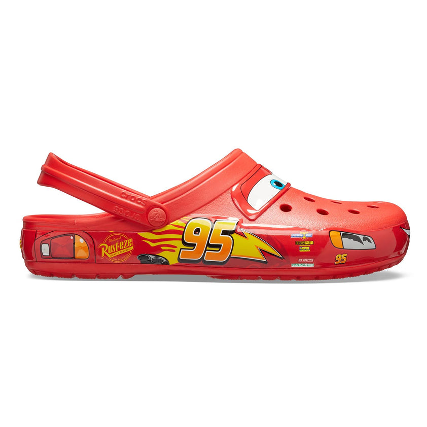 Crocslights Lightning Mcqueen Herren Clogs Red