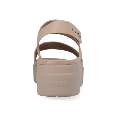 Brooklyn Low Wedge Damen Sandalen Latte/Mushroom