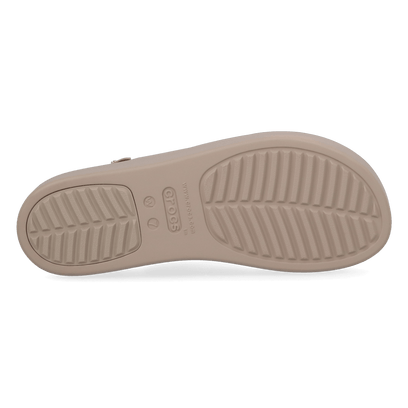 Brooklyn Low Wedge Damen Sandalen Latte/Mushroom