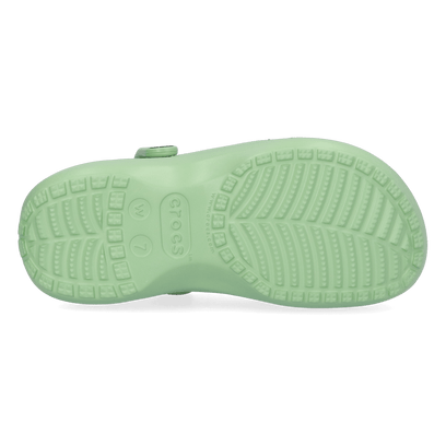 Classic Platform Clogs Fair Green