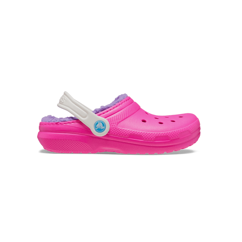Classic Lined Clog Toddler Pink Crush/Multi