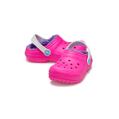 Classic Lined Clog Toddler Pink Crush/Multi