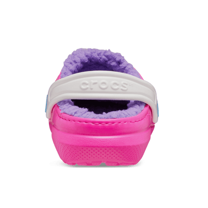 Classic Lined Clog Toddler Pink Crush/Multi