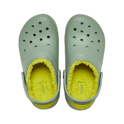 Classic Lined Clog Kids Moss