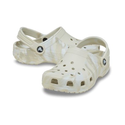 Classic Marbled Clogs Kids Summit White/Multi