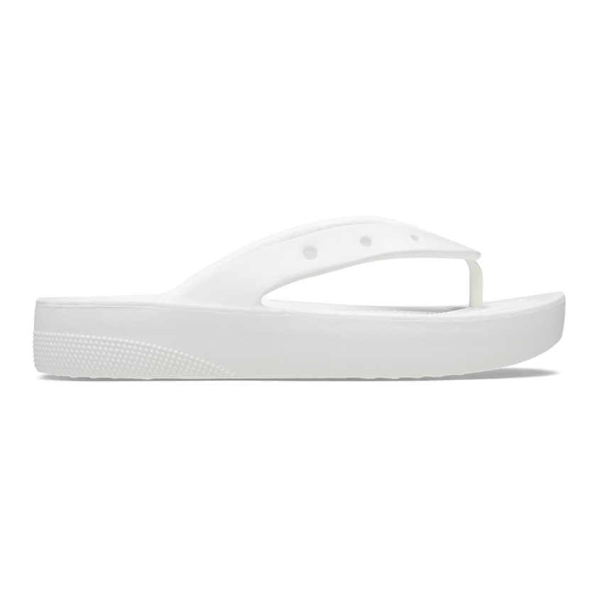 Classic Platform Flip Zehentrenner White