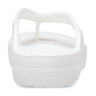 Classic Platform Flip Zehentrenner White