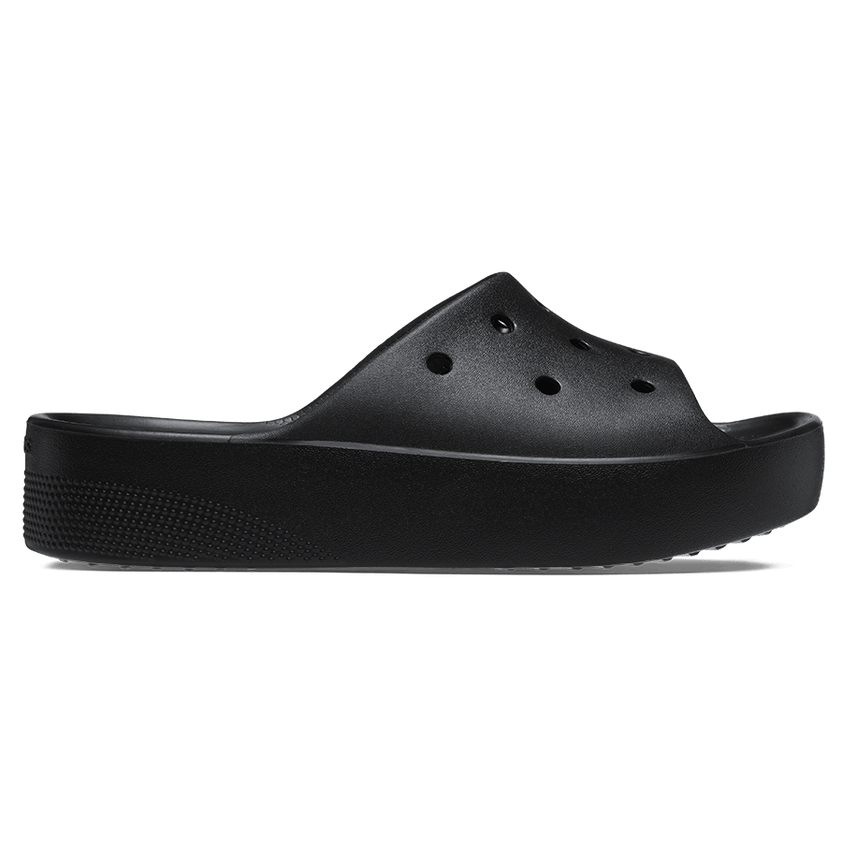 Classic Platform Flip Pantoletten Black