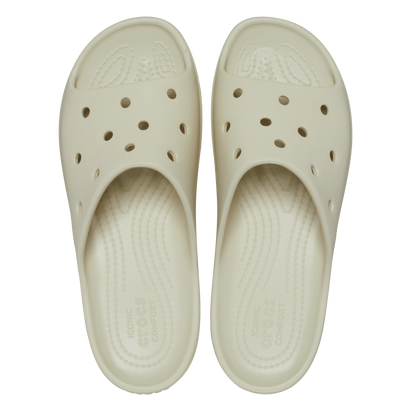 Classic Platform Flip Pantoletten Bone