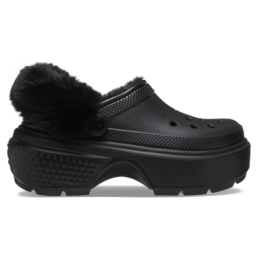 Stomp Lined Clogs Black