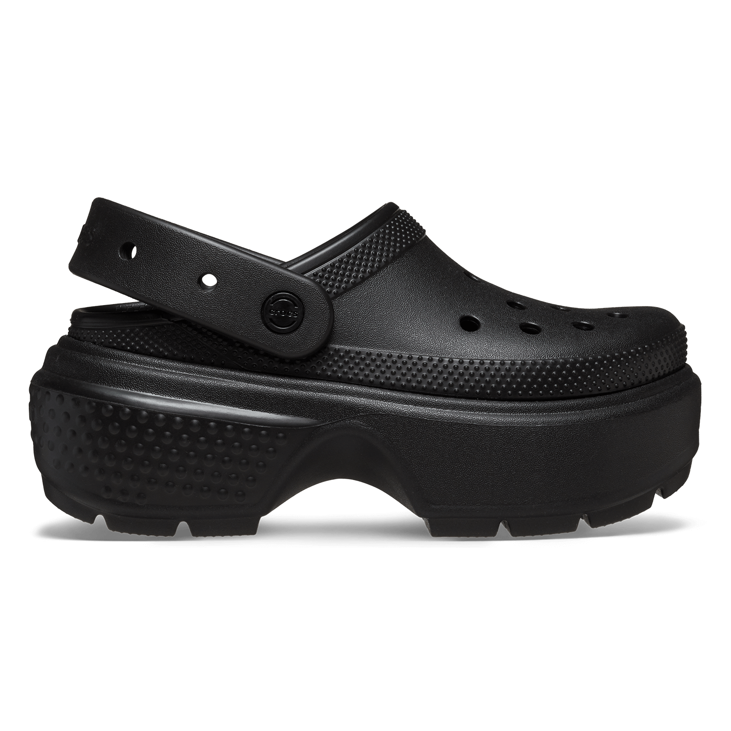 Black and white crocs shop