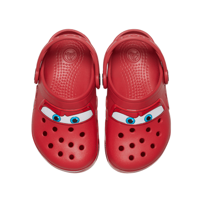 Crocband Lightning Mcqueen Kids Clogs Red