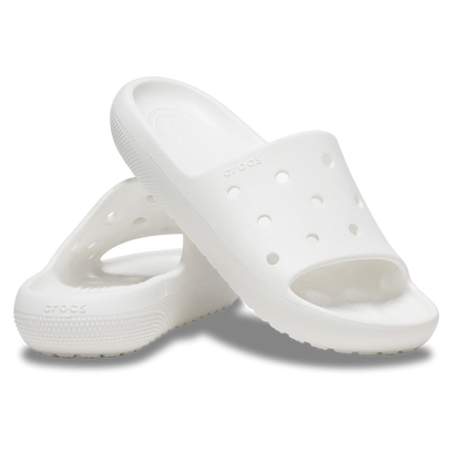 Classic Slide V2 Pantoletten White