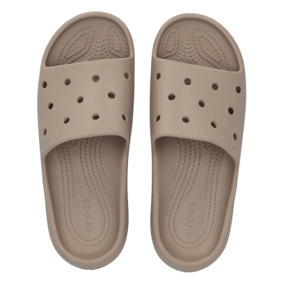Classic Slide V2 Pantoletten Taupe