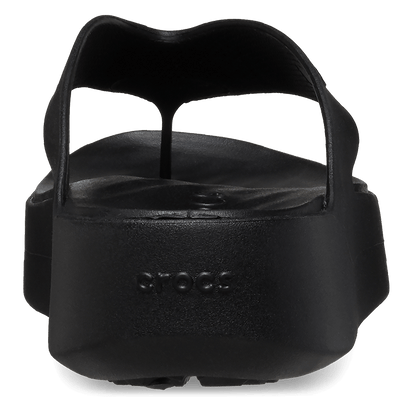 Getaway Platform Flip Zehentrenner Black