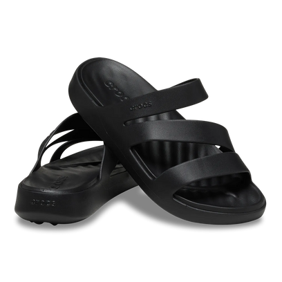 Getaway Strappy Pantoletten Black