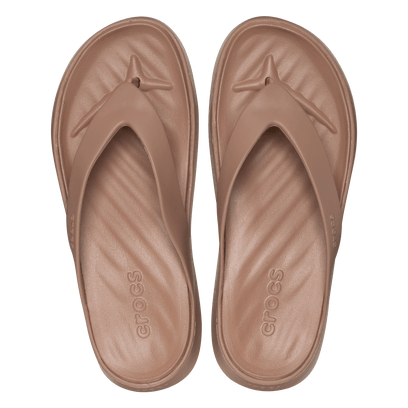 Getaway Platform Flip Zehentrenner Latte