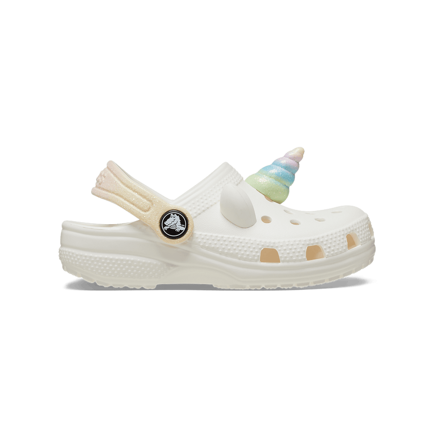 Classic I AM Rainbow Unicorn Clogs Toddler Chalk