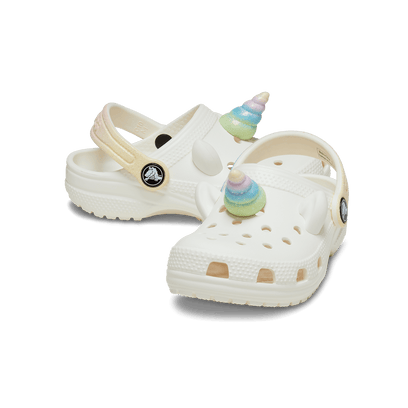 Classic I AM Rainbow Unicorn Clogs Toddler Chalk
