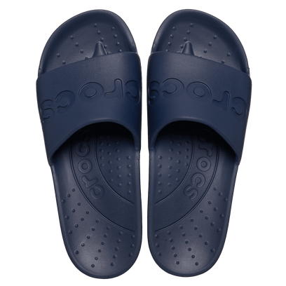 Crocs Slide Pantoletten Navy