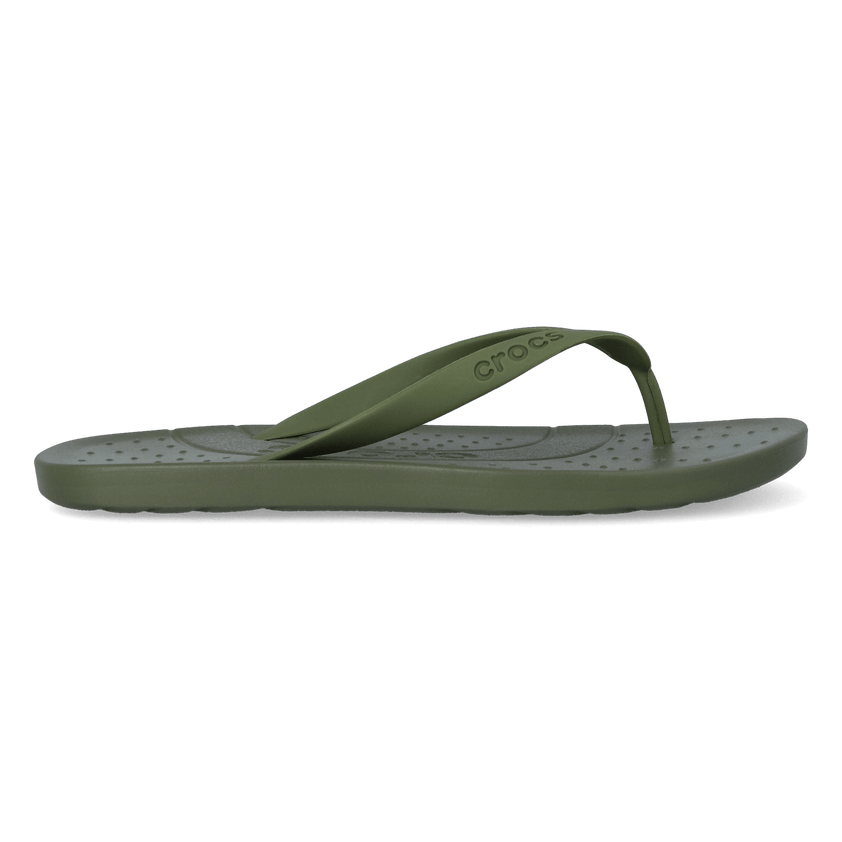 Crocs Flip Slippers Army Green