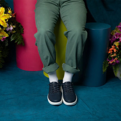 InMotion Pacer Damen Sneaker Navy/White