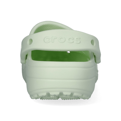 Classic Floral Cut Out Clogs Jade Tint