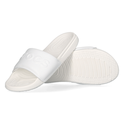 All Day Slide Damen Pantoletten White