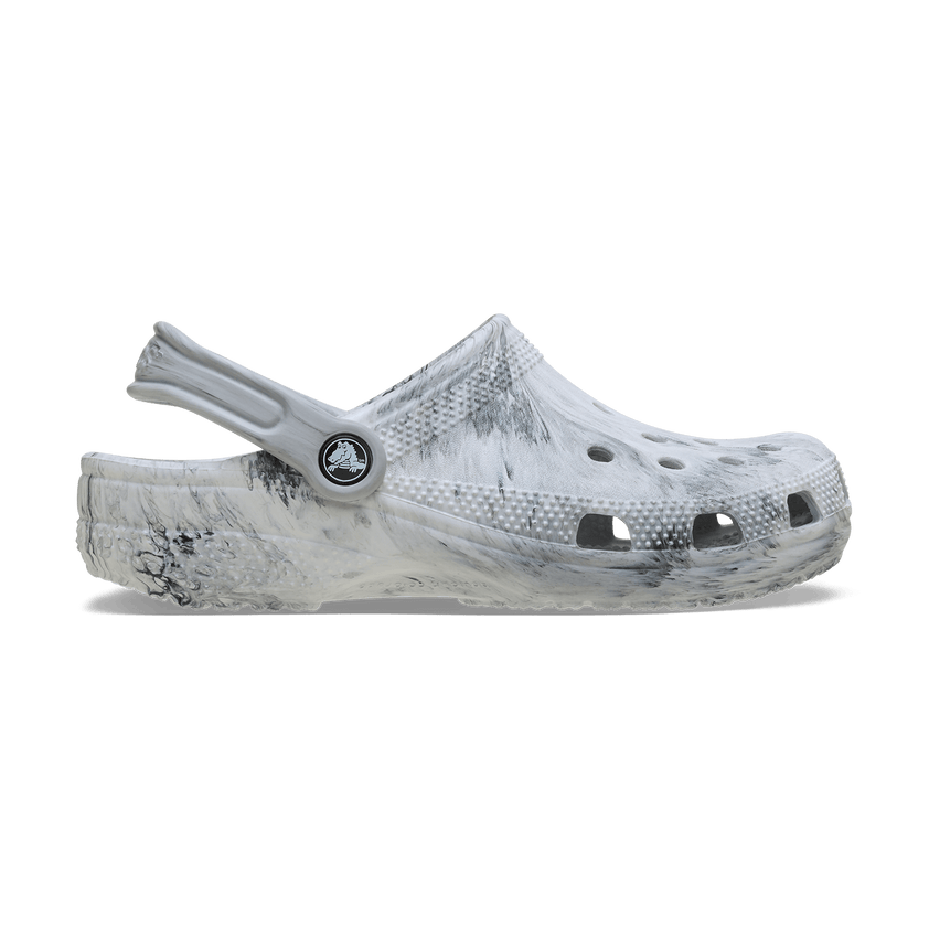 Classic Clogs Kids Grey Swirl