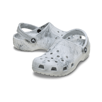 Classic Clogs Kids Grey Swirl