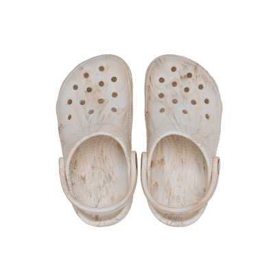 Classic Clogs Toddler Bone Swirl