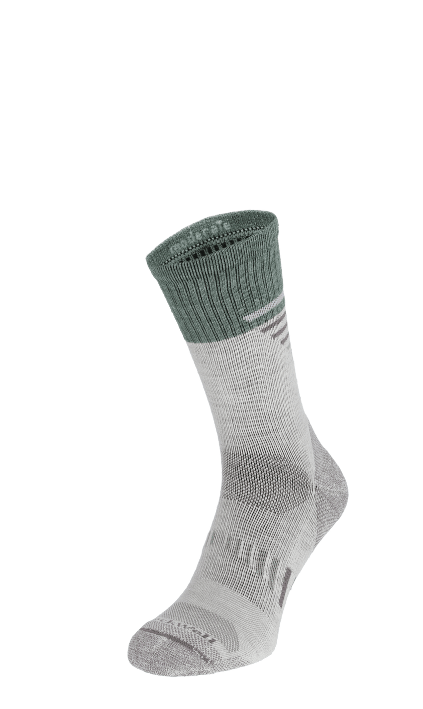 Ascend Crew II Herren Wandersocken 15-20 mmHg Natural