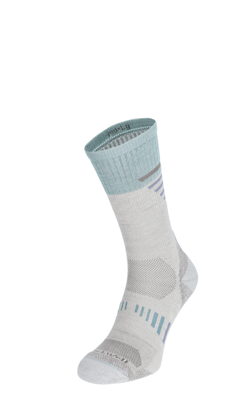Ascend Crew II Damen Wandersocken 15-20 mmHg Natural
