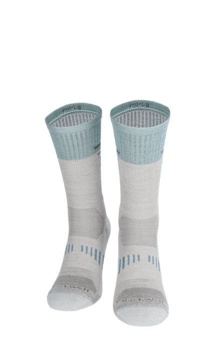 Ascend Crew II Damen Wandersocken 15-20 mmHg Natural