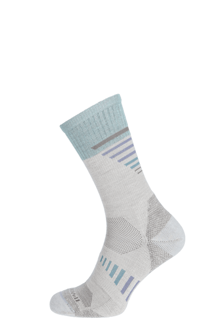 Ascend Crew II Damen Wandersocken 15-20 mmHg Natural