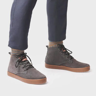 Dalton-SY Herren Wildleder-Schnürschuhe Gris