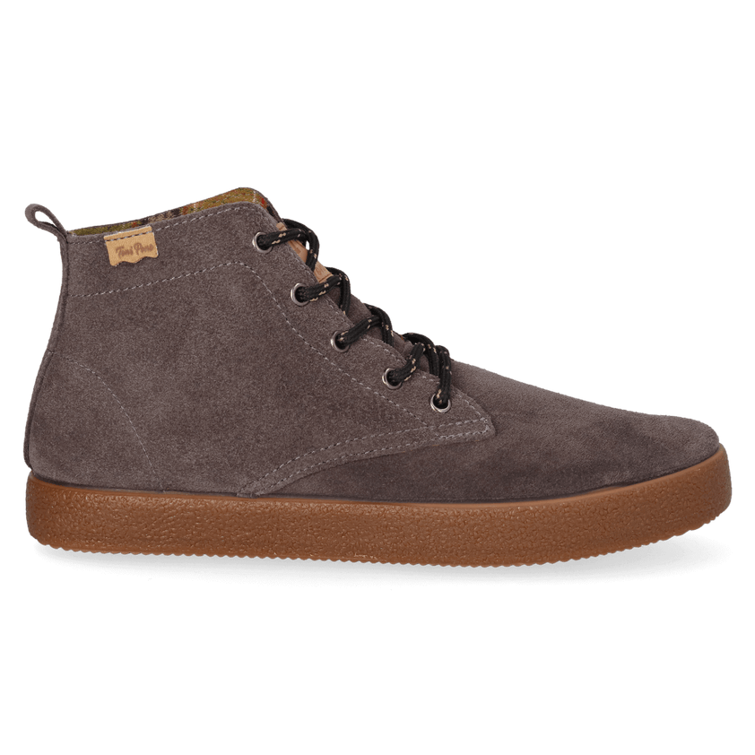 Dalton-SY Herren Wildleder-Schnürschuhe Gris