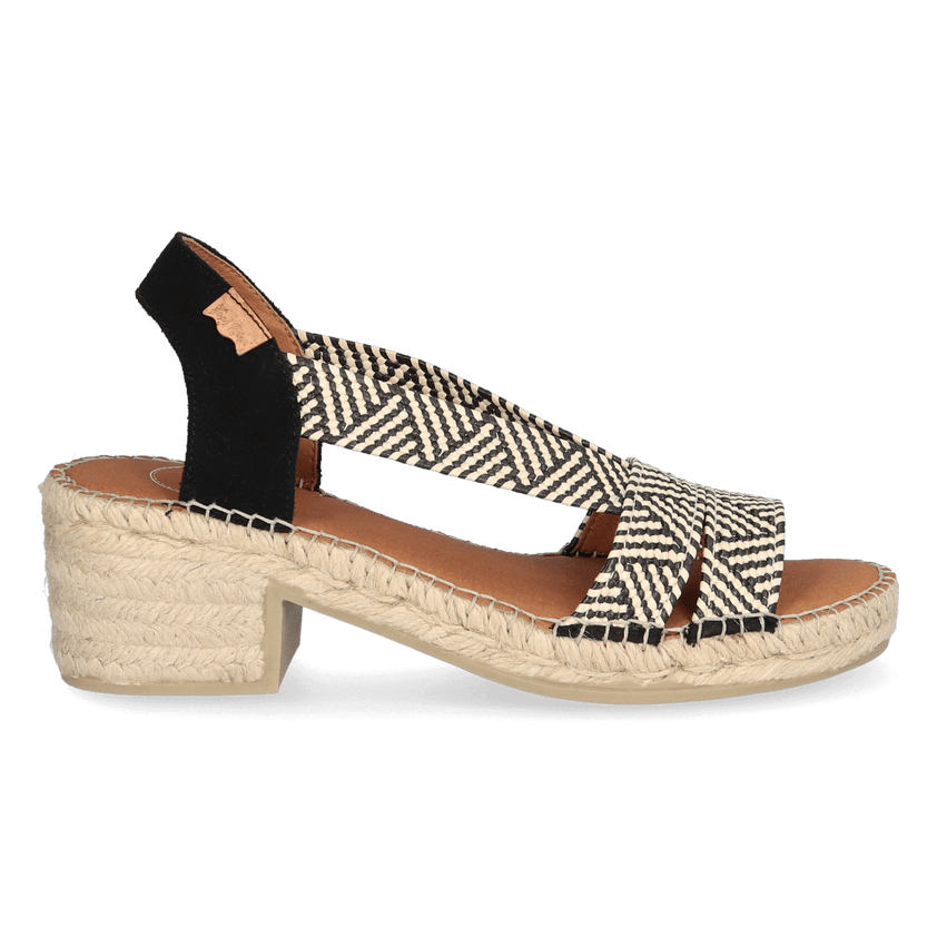 DALYN Damen Espadrilles Negre