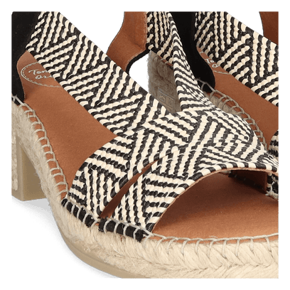 DALYN Damen Espadrilles Negre