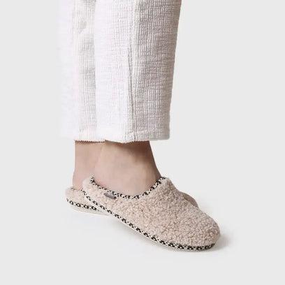 Darla-SB Damen Hausschuhe Beige