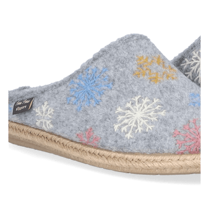 Deli-CP Damen Hausschuhe Gris